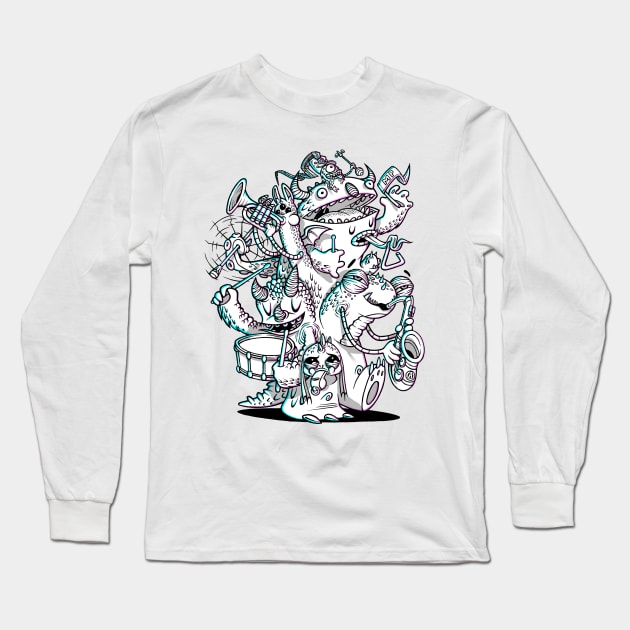 monster parade Long Sleeve T-Shirt by RemcoBakker